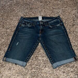 True religion jean shorts
